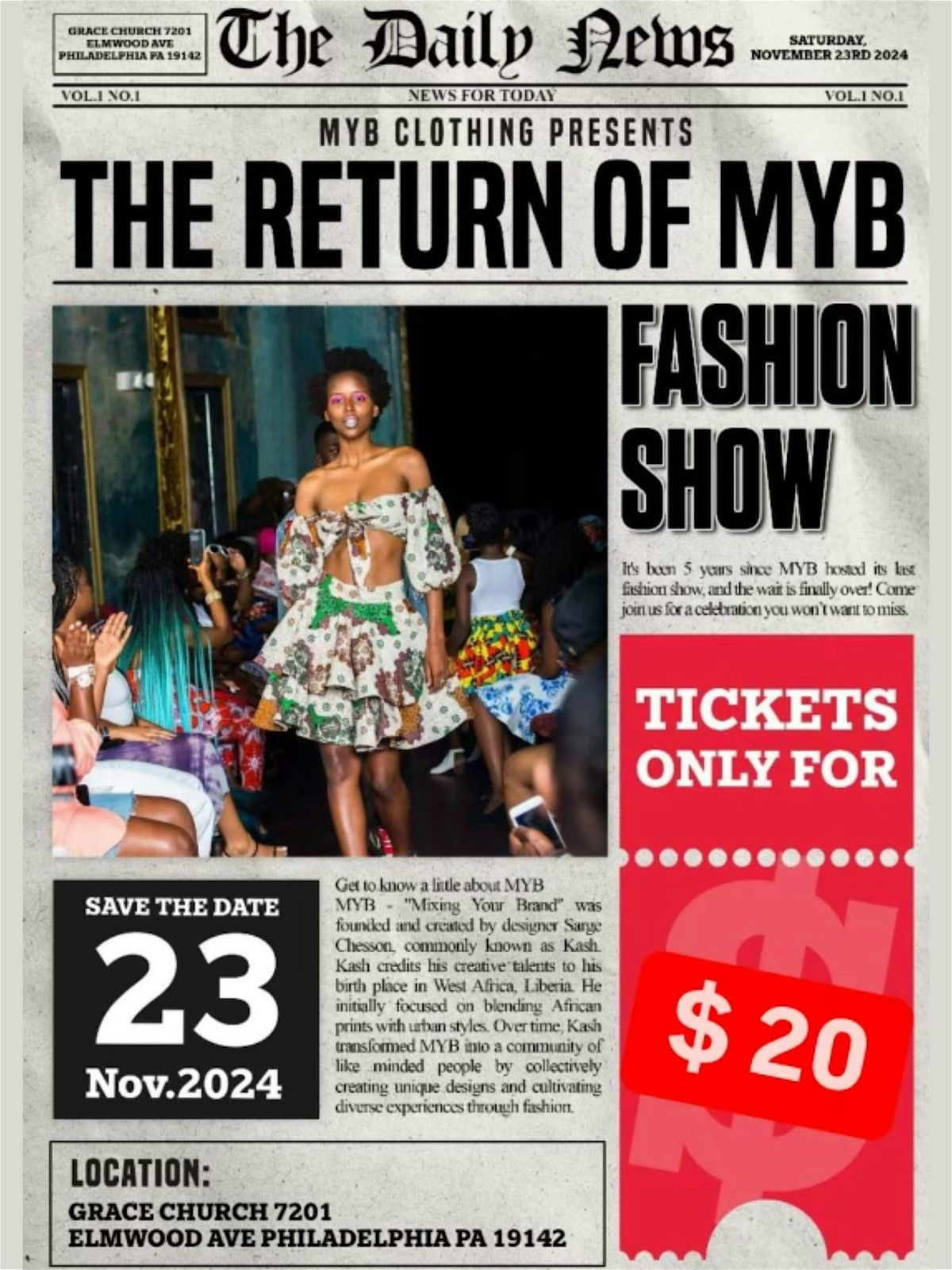 MYB Fashion Show