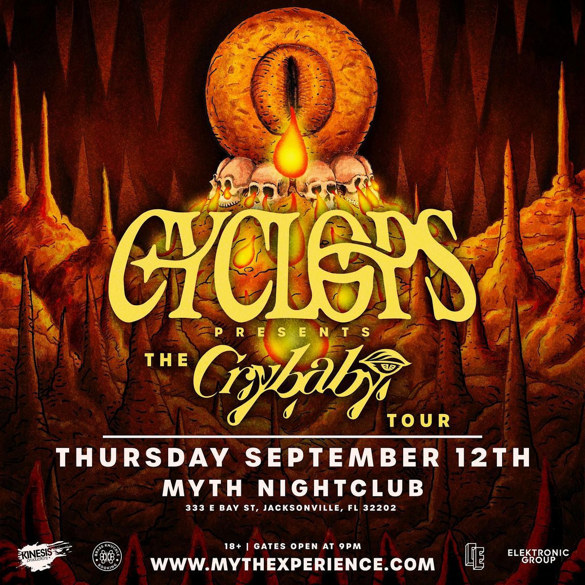 Electronic Thursdays Presents: Cyclops - The Crybaby Tour | 9.12.24