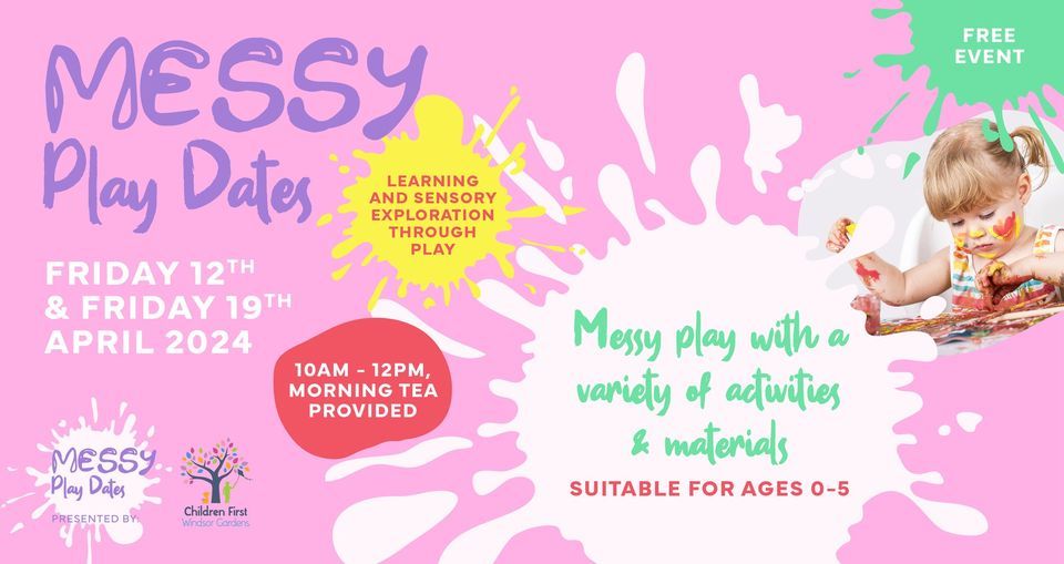 FREE Messy Play Dates in Athelstone