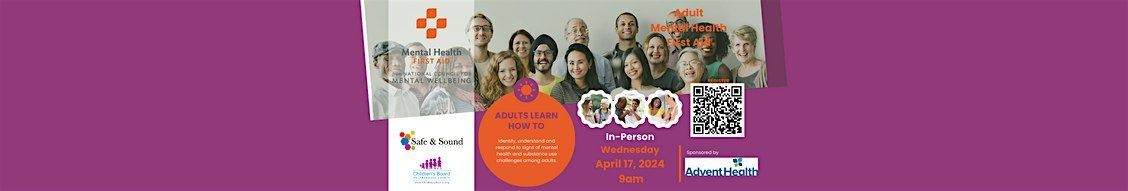 Adult Mental Health First Aid Training