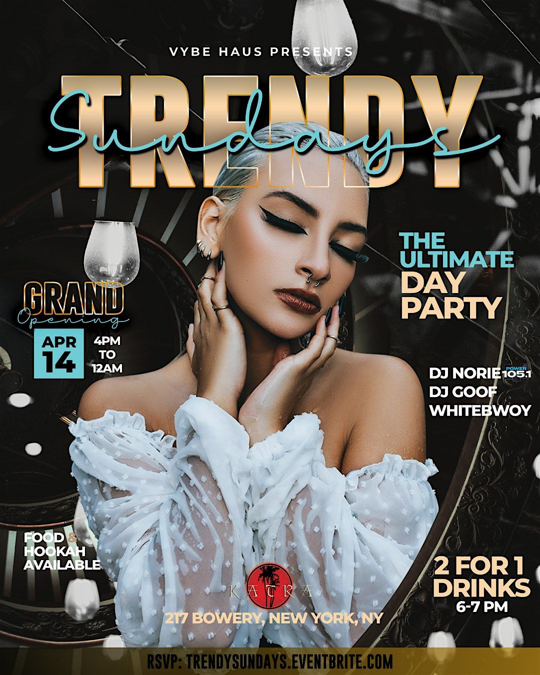 TRENDY SUNDAYS! DAY PARTY EDITION