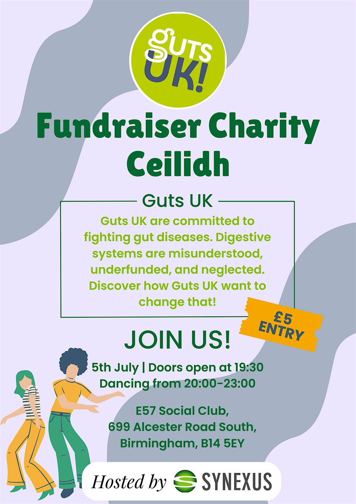 Guts UK Fundraising Ceilidh