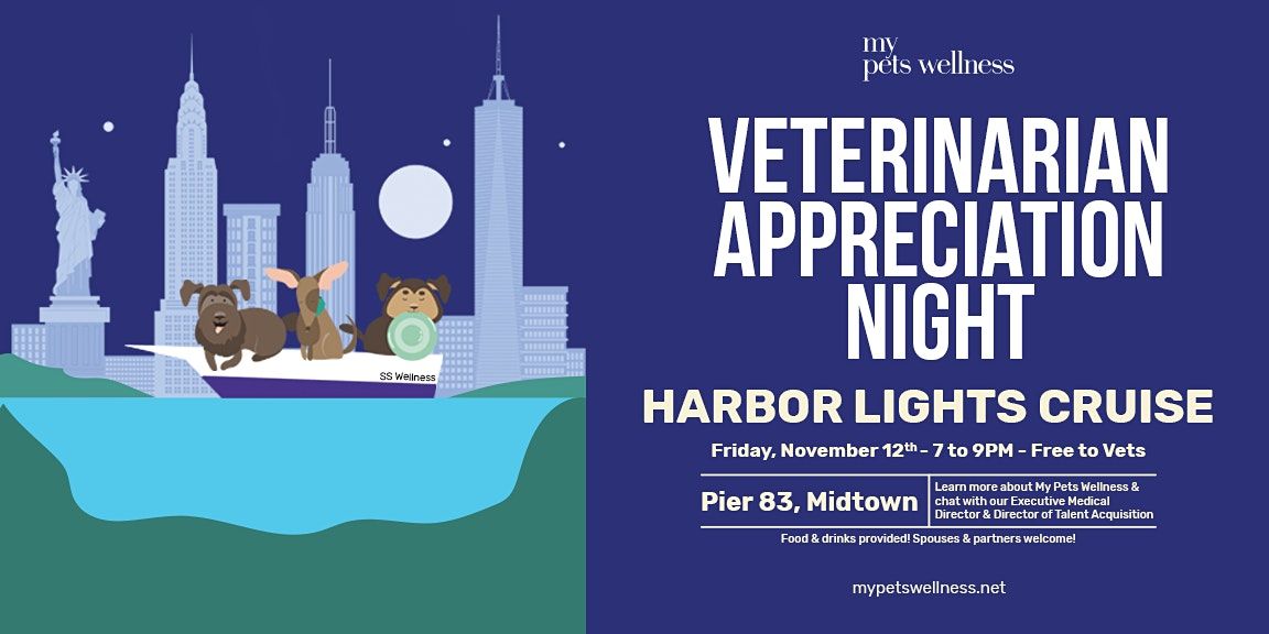 Veterinarian Appreciation Night - NYC Harbor Lights Cruise