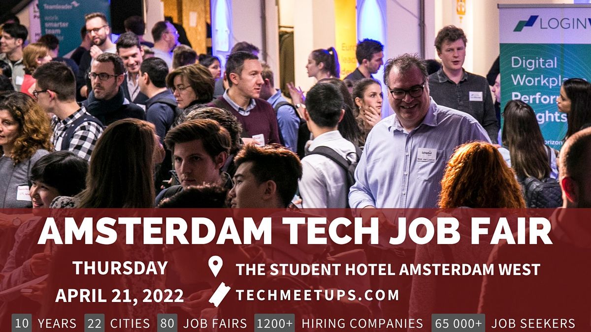 Spring 2022 Amsterdam Tech Job Fair