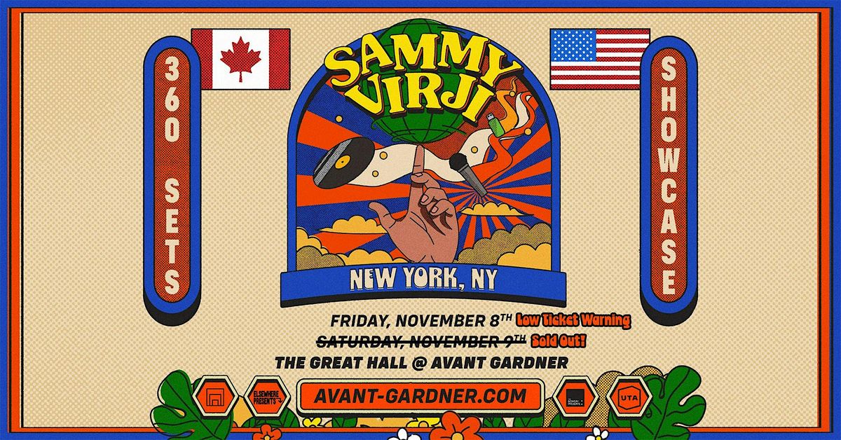 SAMMY VIRJI \u2013 FALL TOUR