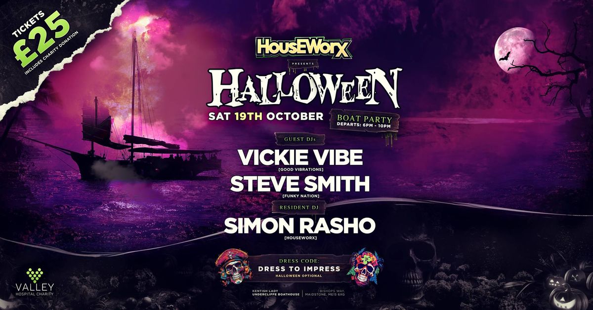 HouseworX Halloween Boat Party