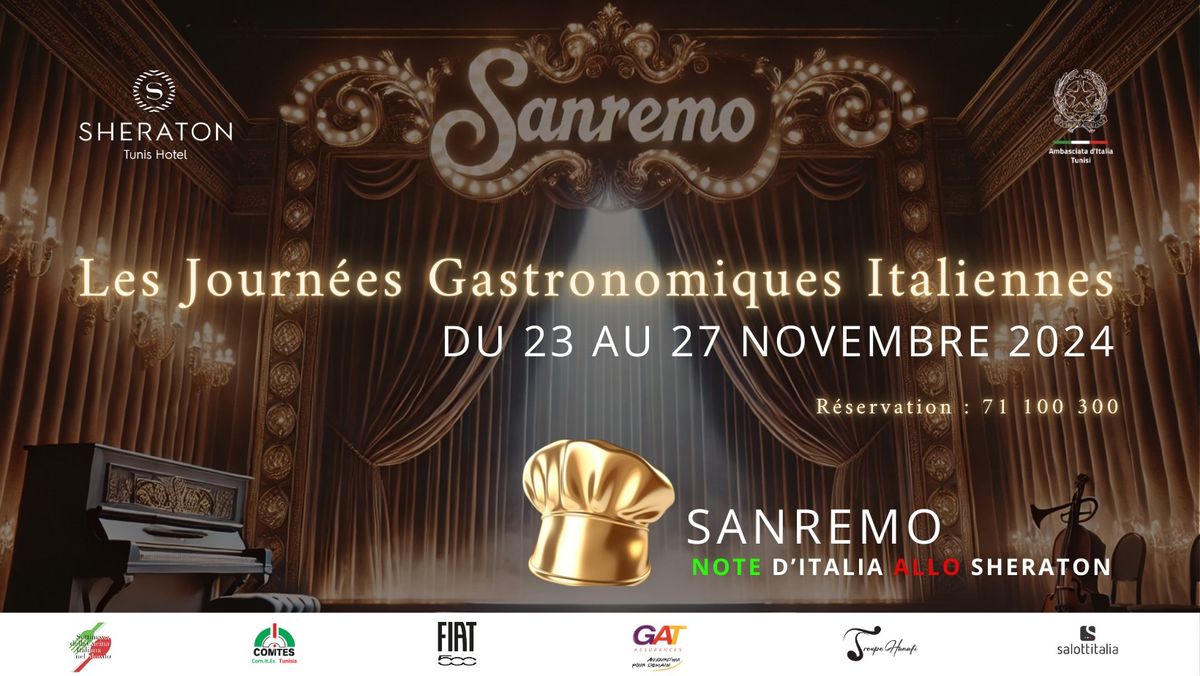 SANREMO : NOTE D'ITALIA ALLO SHERATON