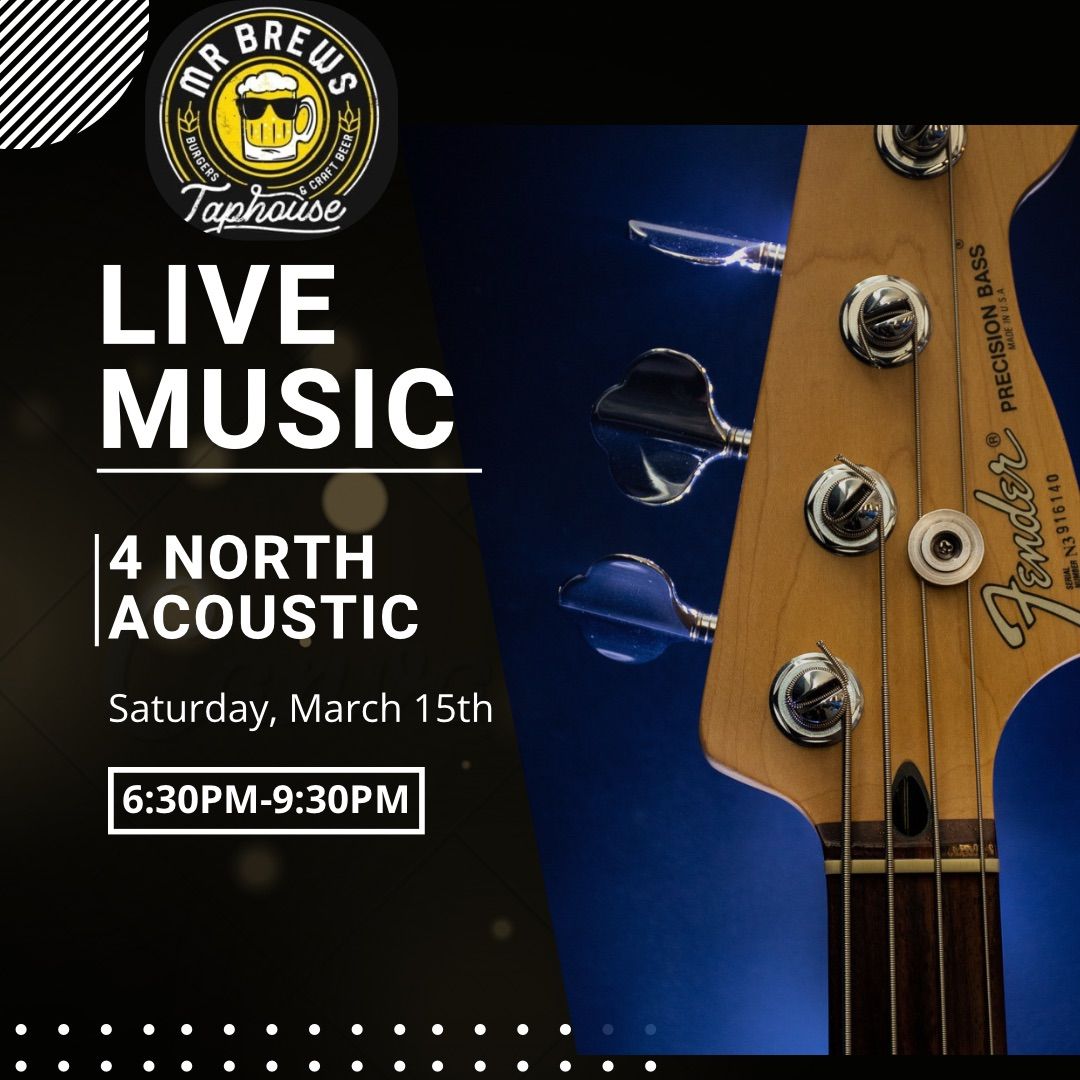 Live Music with 4 North Acoustic 