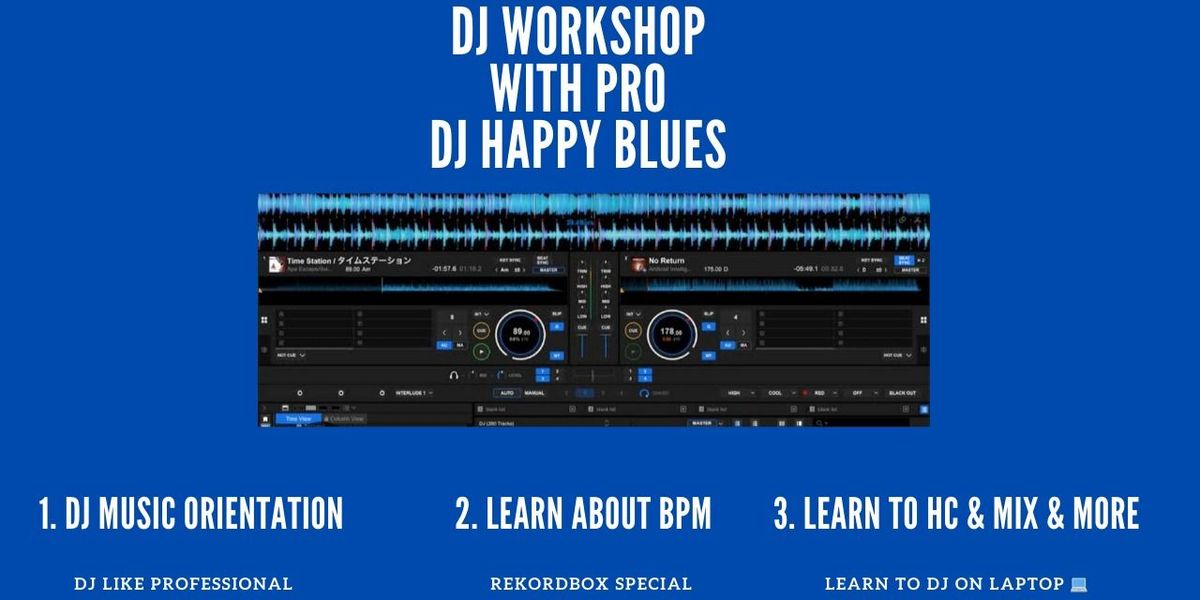 Laptop DJ WORKSHOP