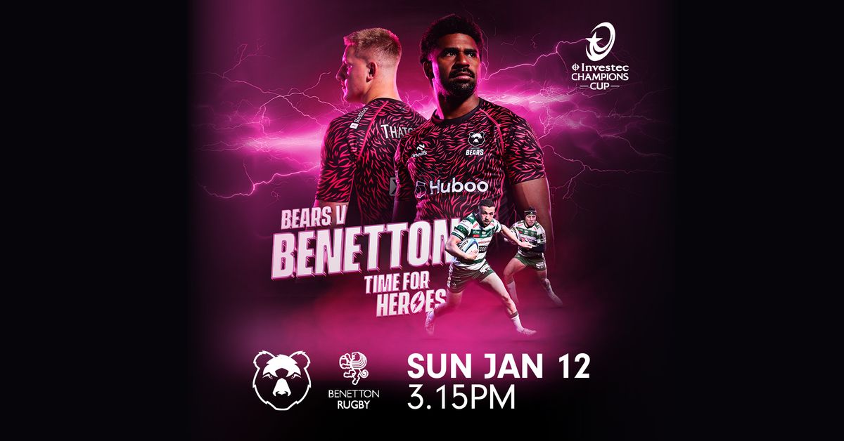 Bristol Bears v Benetton Rugby - Investec Champions Cup