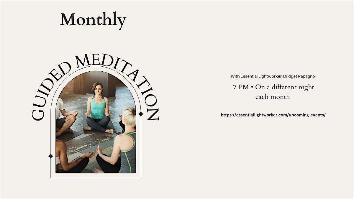 Monthly In-person Meditative Experience