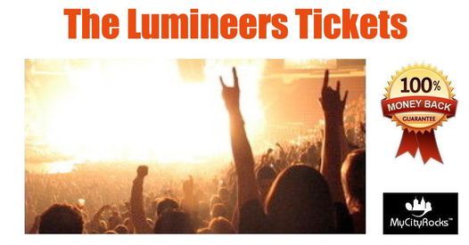 The Lumineers Tickets Los Angeles CA Staples Center 8\/21