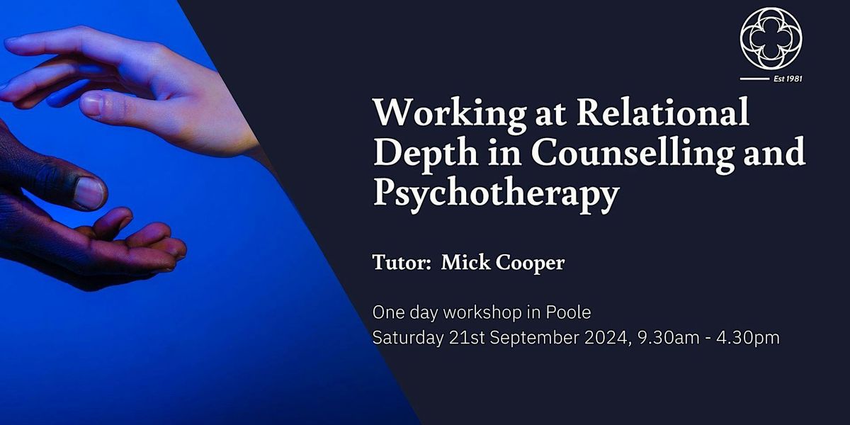 Working at Relational Depth in Counselling and Psychotherapy