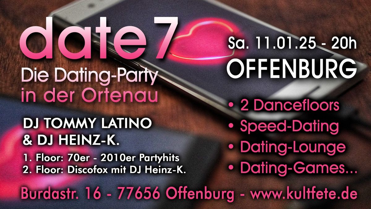 date7 - Die Dating-Party in der Ortenau