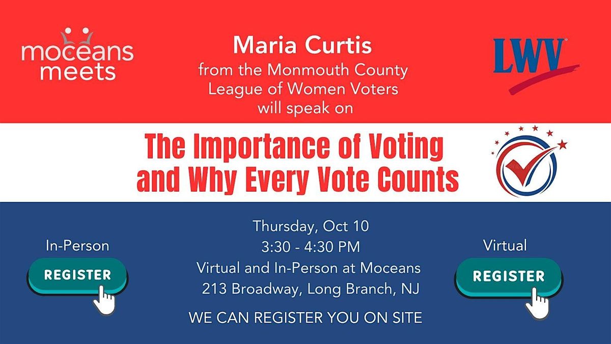 Get Out the Vote Speaking Event