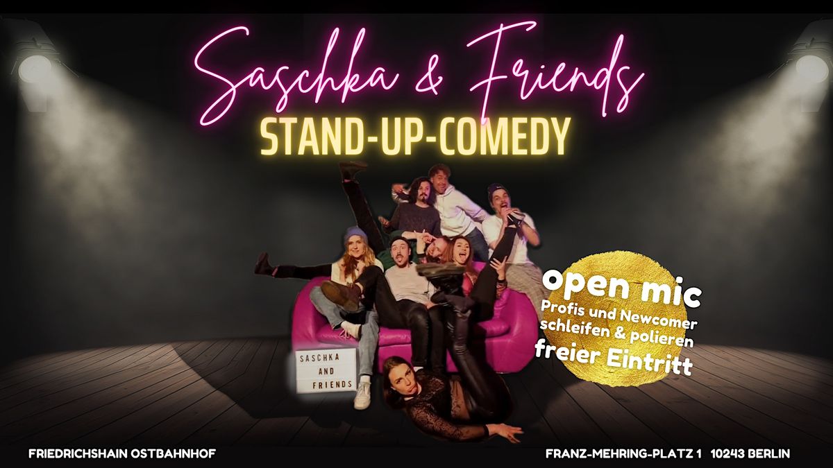 Saschka and Friends Stand-Up-Comedy-Show Deutsch