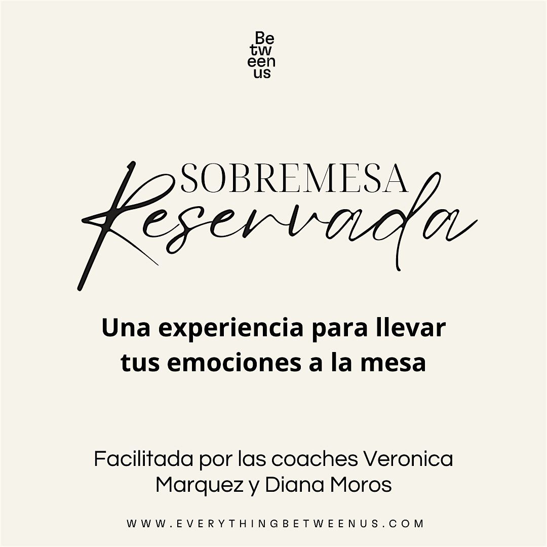 Sobremesa Reservada - VALENT\u00cdA