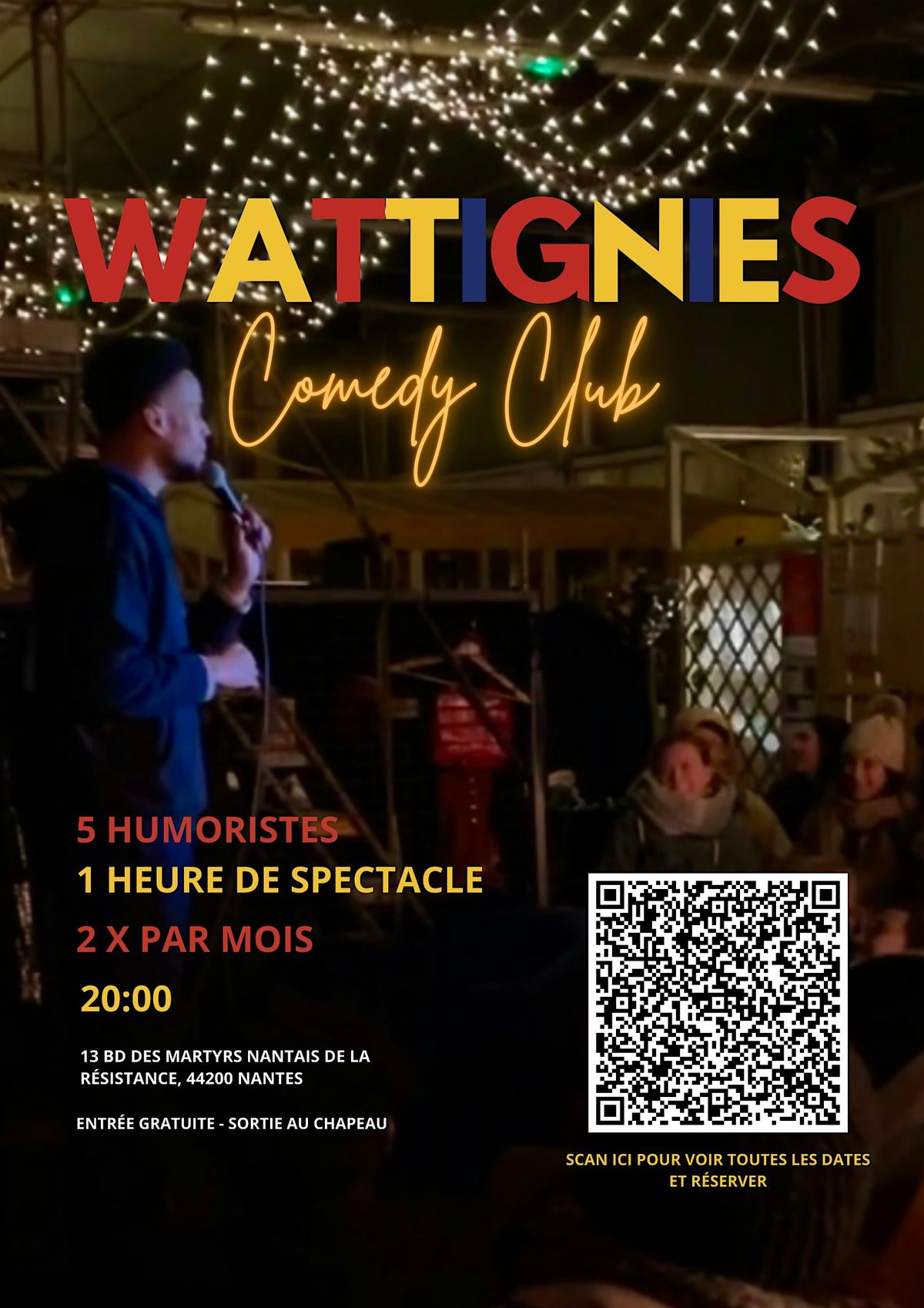 Wattignies Comedy Club - Spectacle de standup