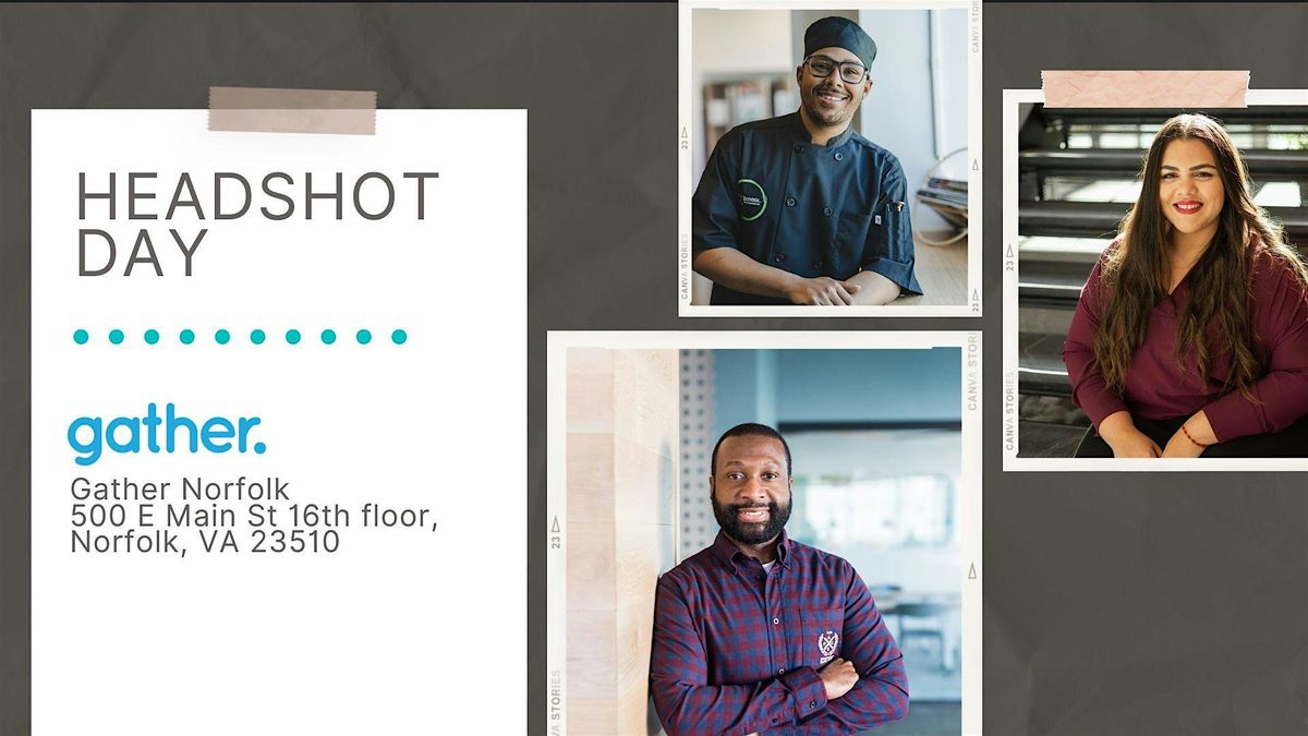 Headshot Day at Gather Norfolk