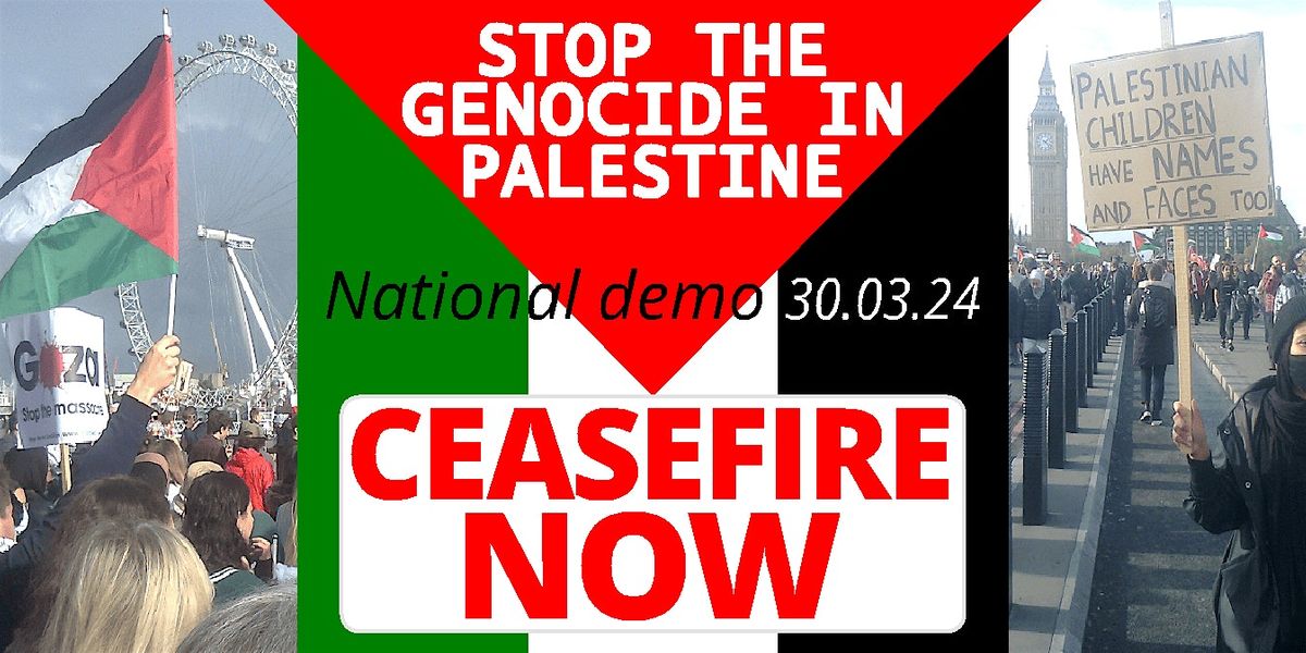 March 30th National Demo for Palestine - Transport from Portsmouth