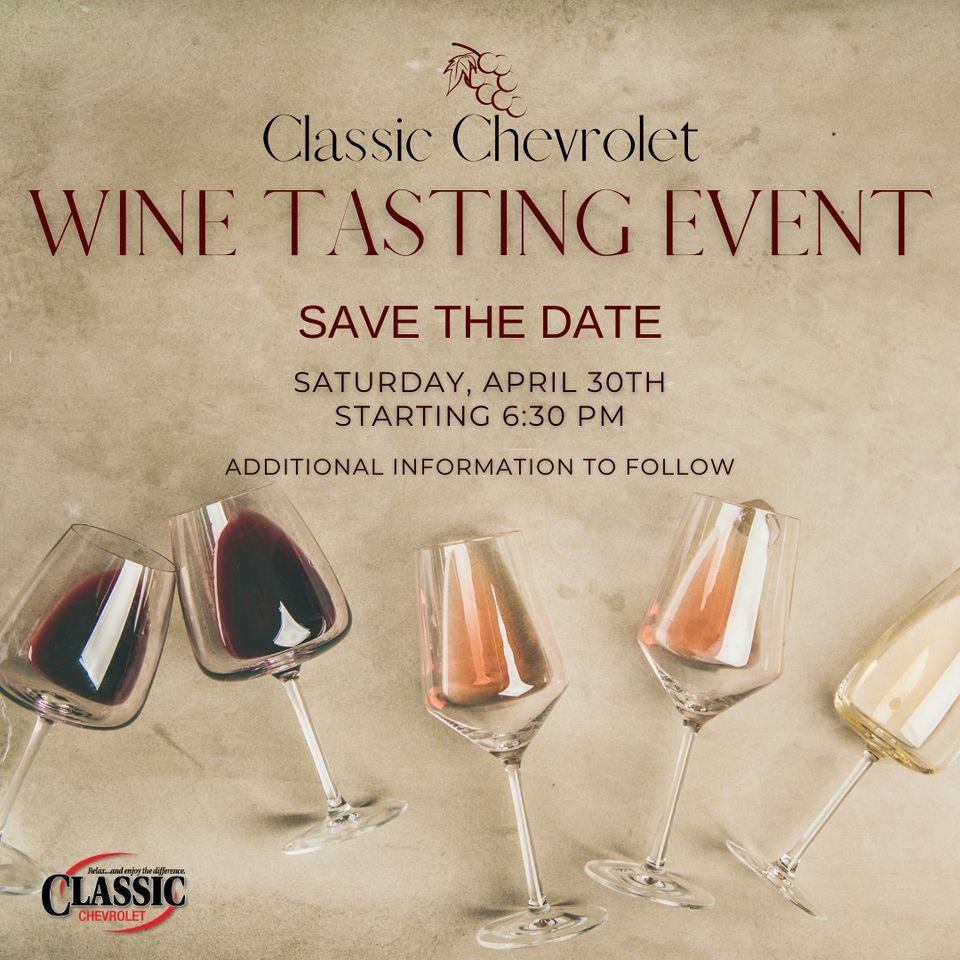 Classic Chevrolet Wine Tasting