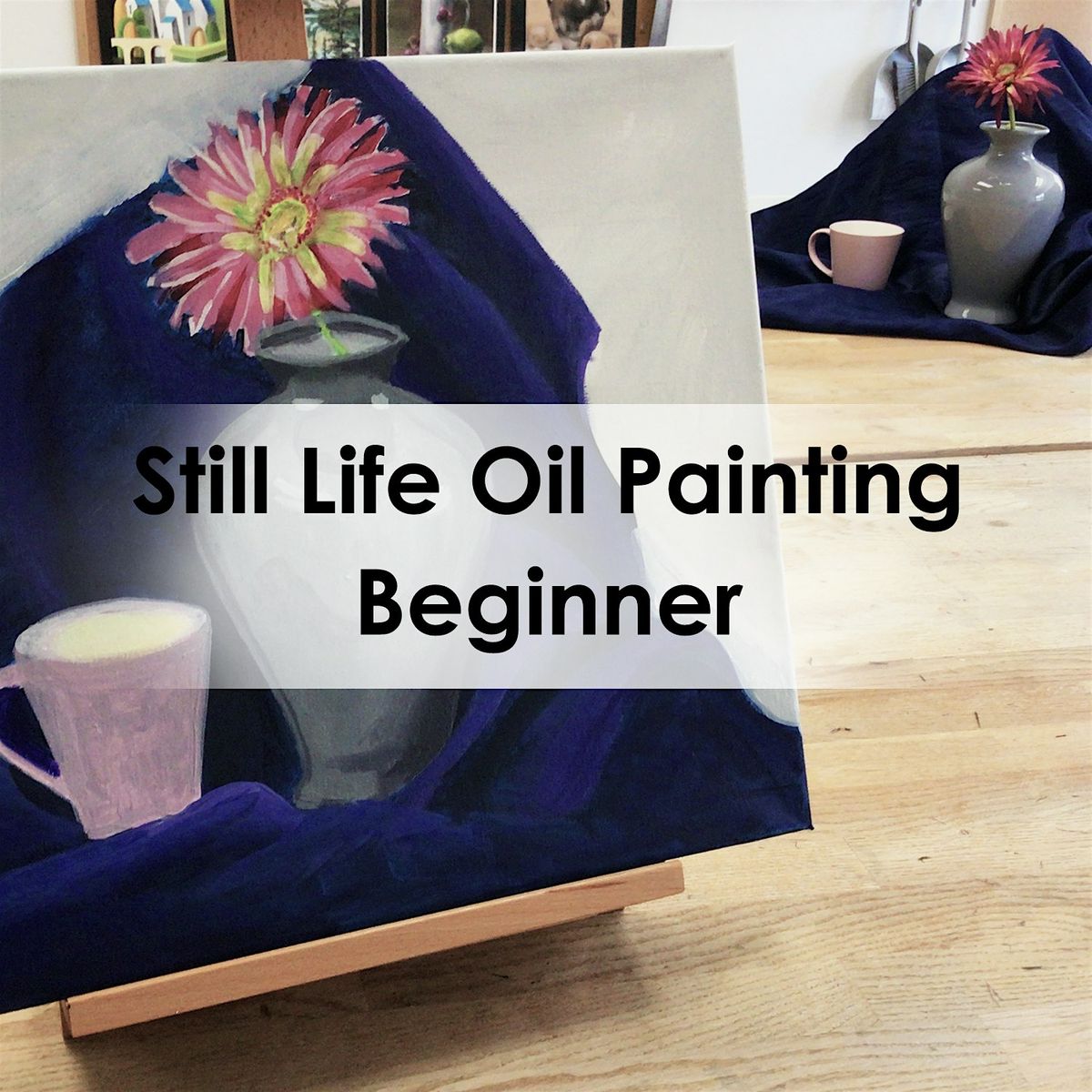 Still Life Oil Painting | Beginner