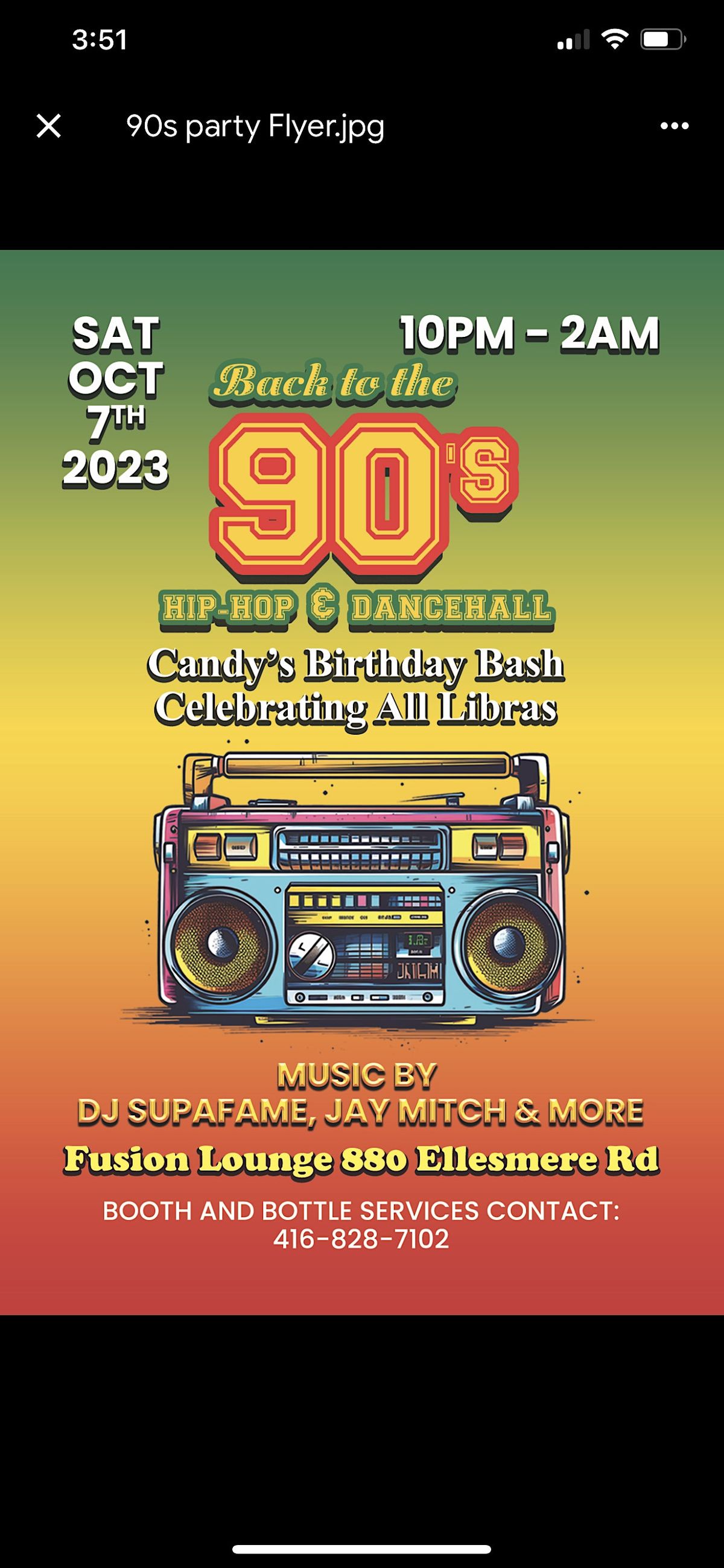 Back To The 90s Hip Hop and Dancehall