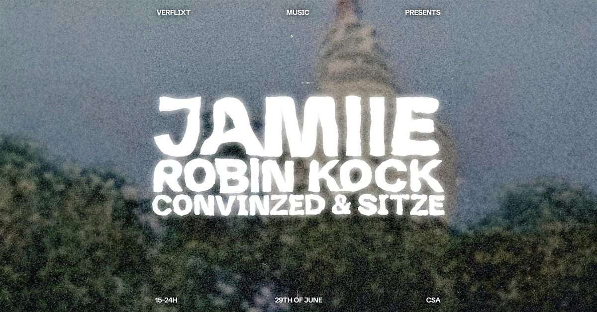 VERFLIXT MUSIC PRES. JAMIIE, ROBIN KOCK, CONVINZED, SITZE @CAFE SCH\u00d6NE AUSS