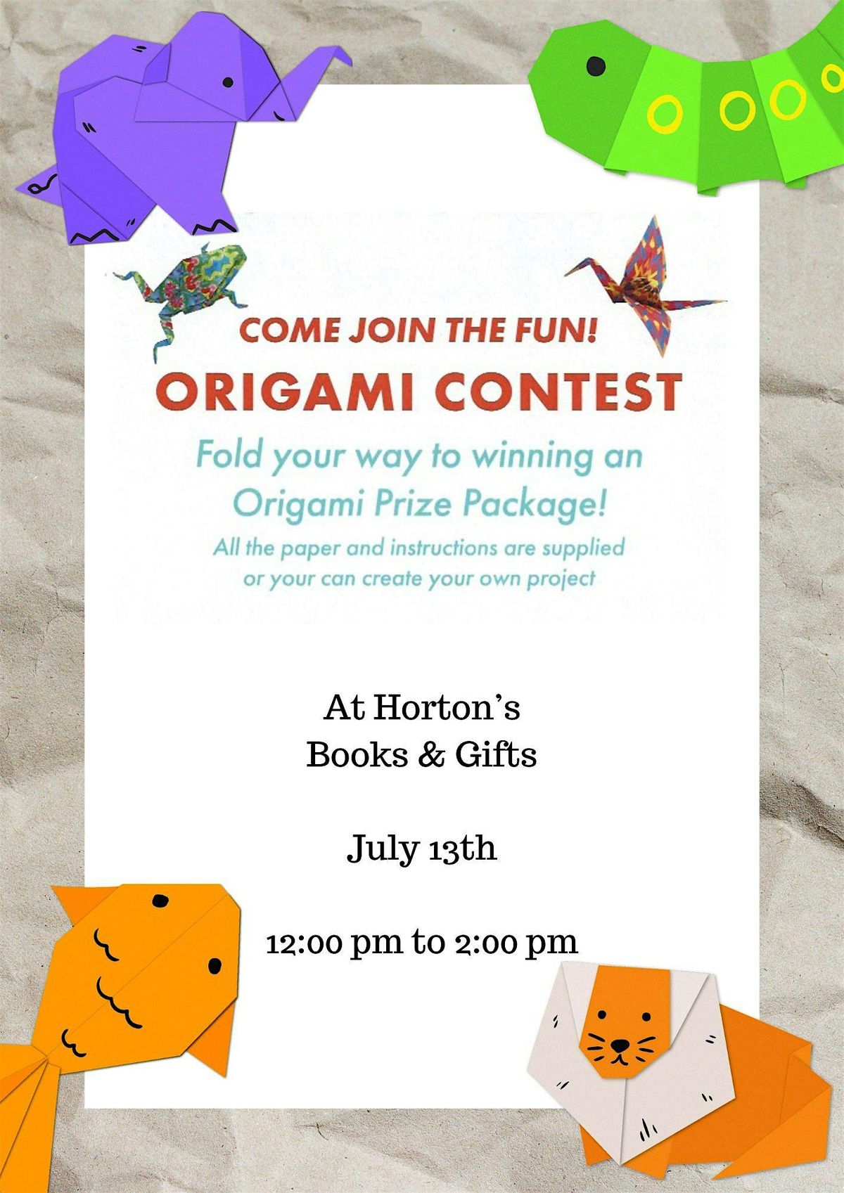 Origami Contest