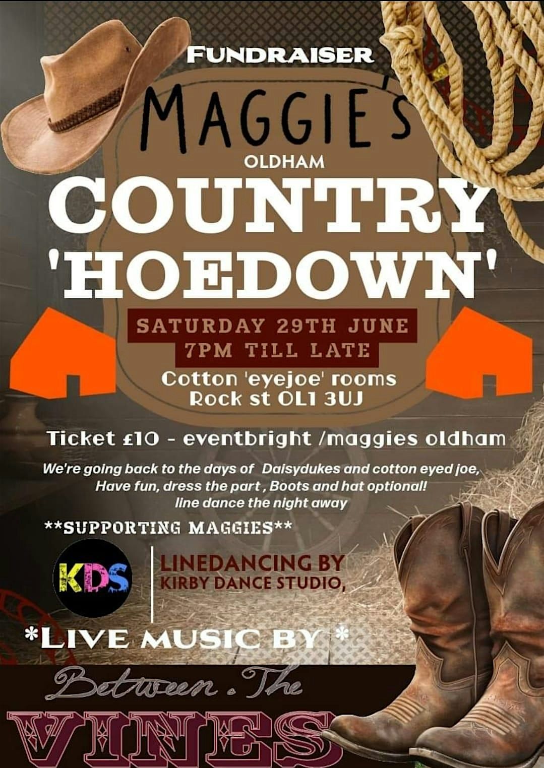 Country Hoedown organised by Maggie's Oldham Volunteer Fundraising Group