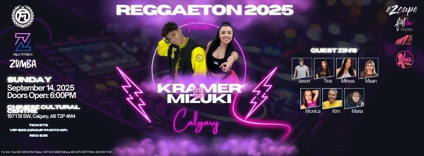 Reggaeton 2025 - Zumba Masterclass with Mizuki and Kramer