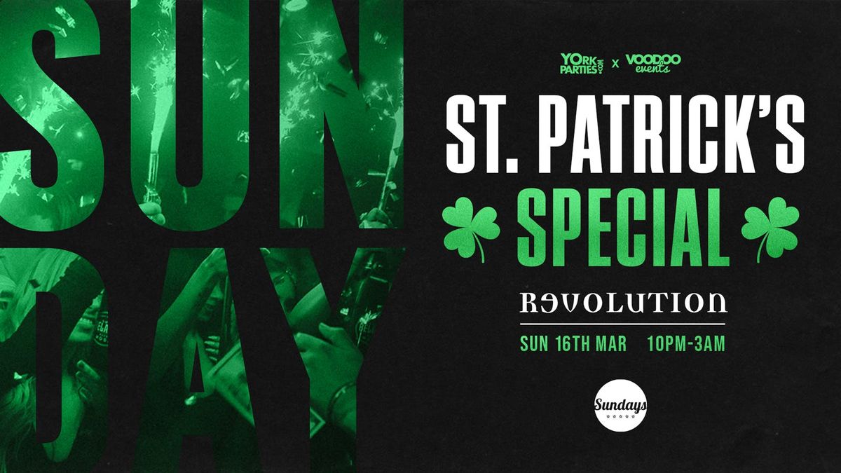 SUNDAY REVS St Patrick's Special \u2618\ufe0f