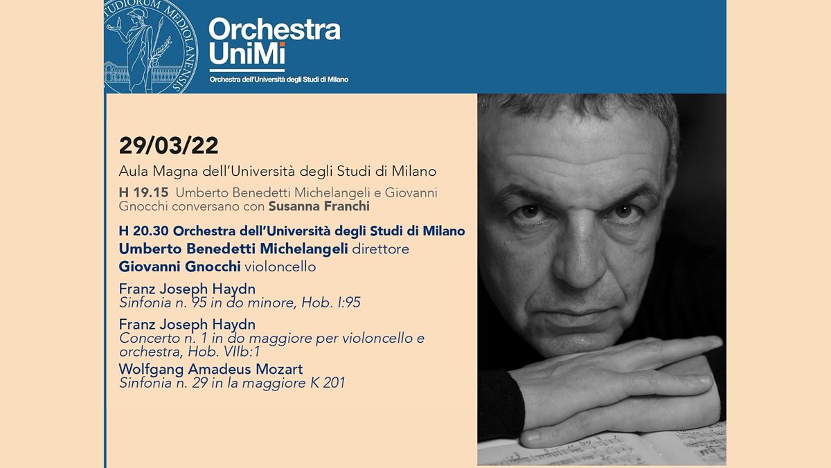 Orchestra UniMi: quarto concerto sinfonico 2021\/22