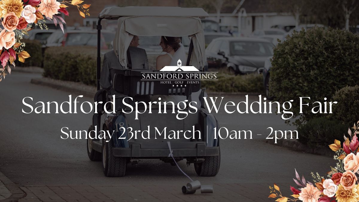 Sandford Springs Wedding Fair