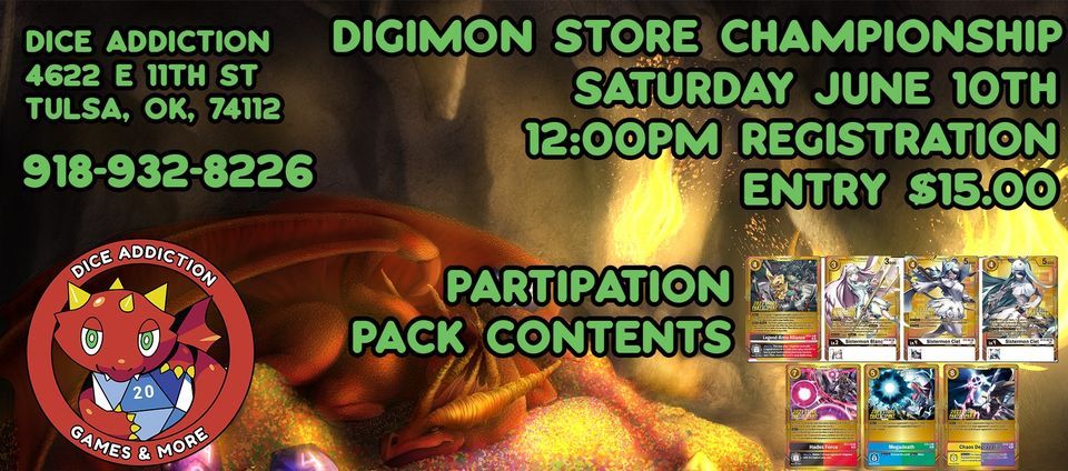 Digimon Store Championship 2023 @ Dice Addiciton