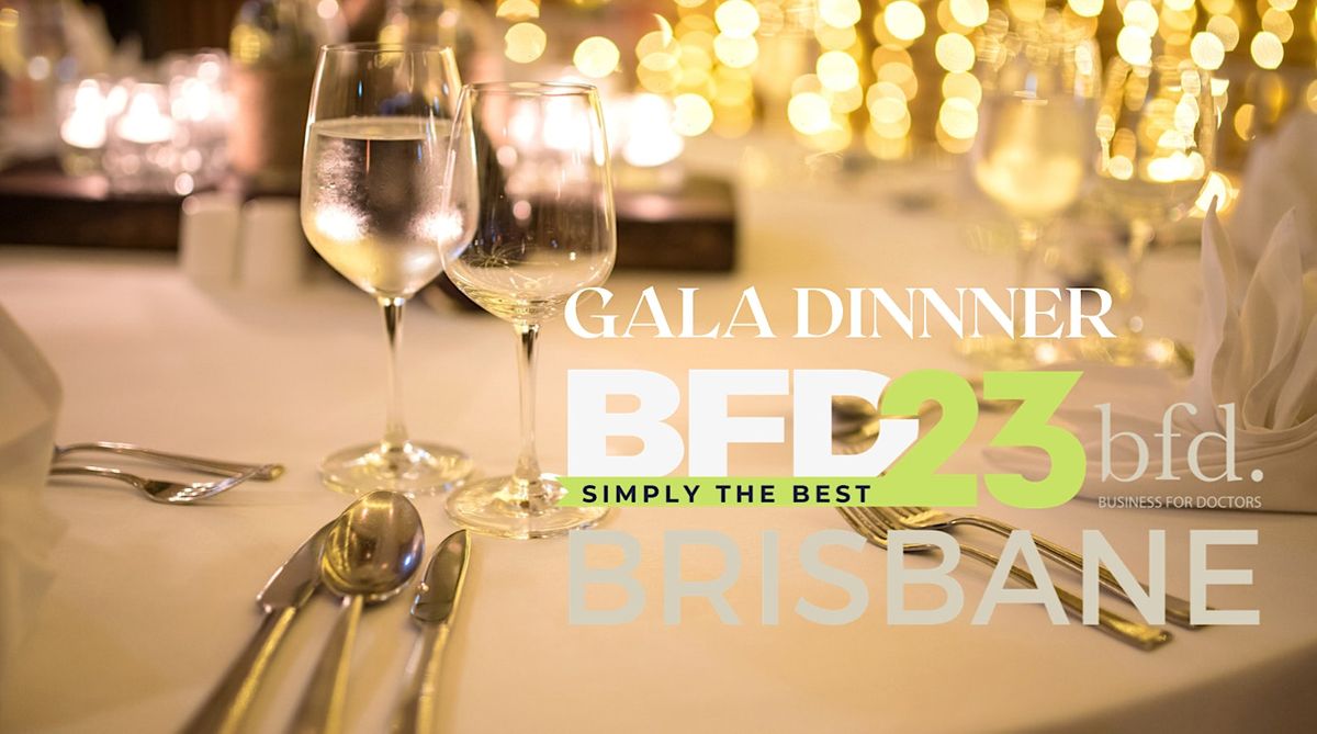 BFD23 Brisbane Gala Dinner