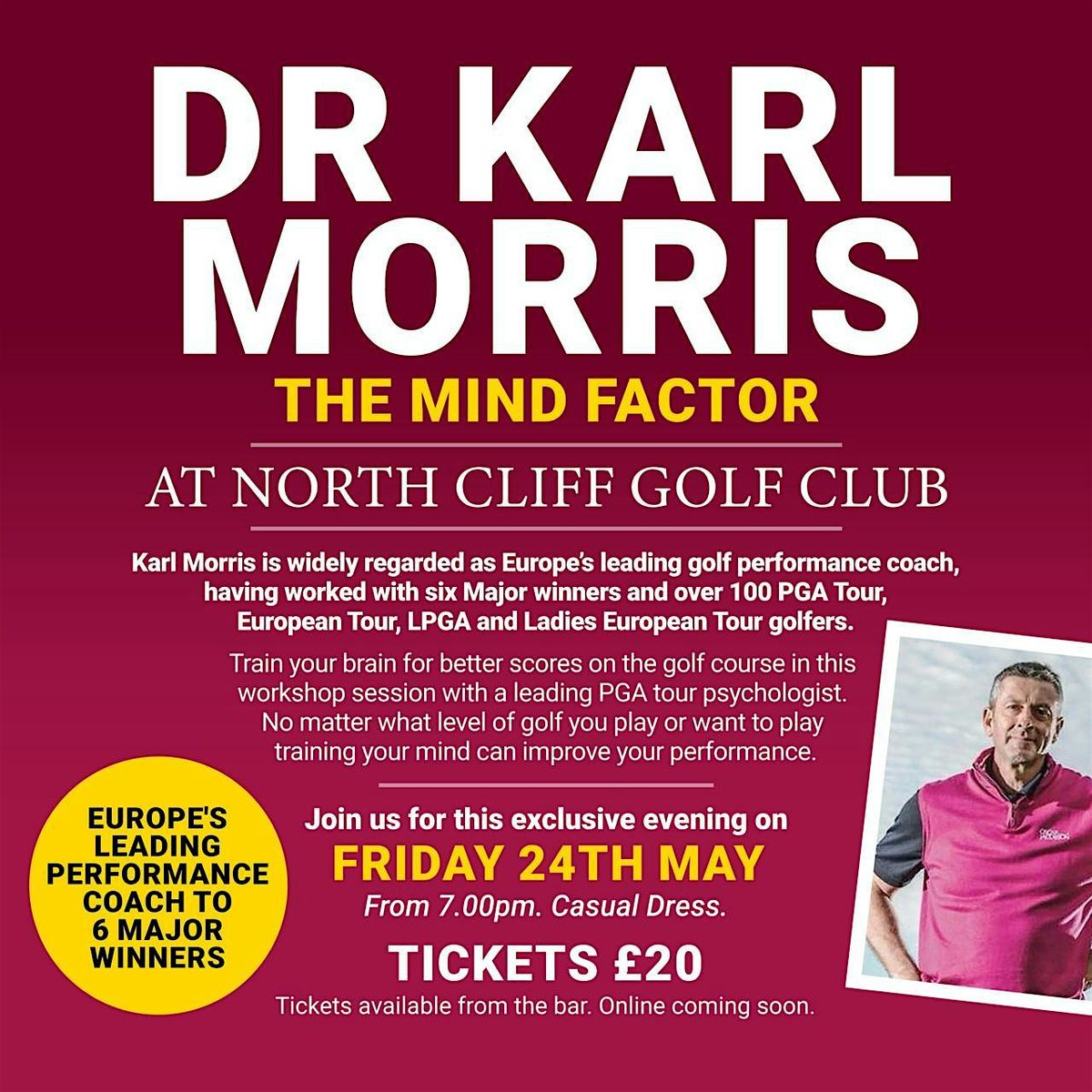 An Evening With Karl Morris