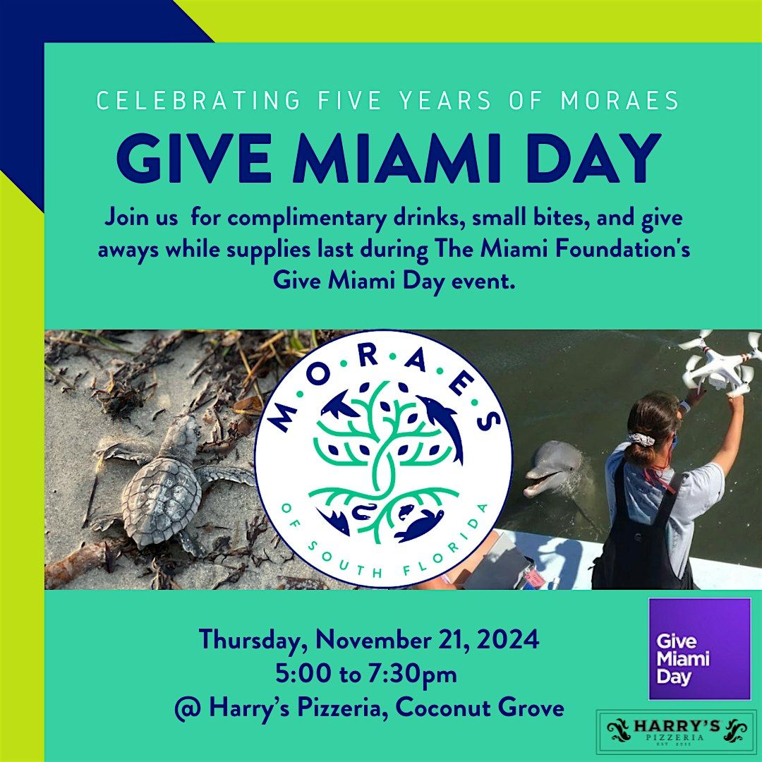 MORAES Give Miami Day at Harry's Pizzeria