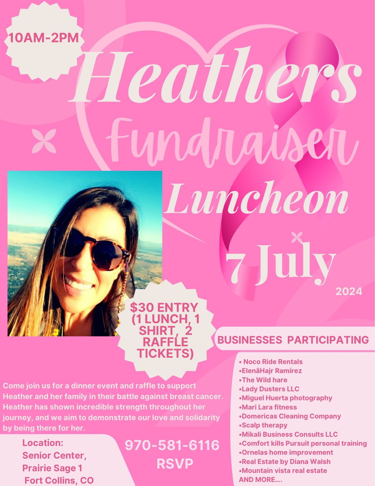 Heathers Breast Cancer Survivor Luncheon 