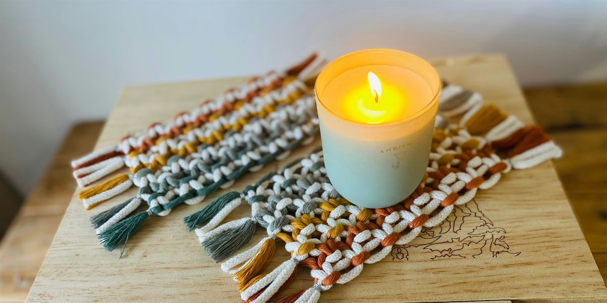 Create & Connect: Candle or Cup Coaster Experience with Begin Wellness