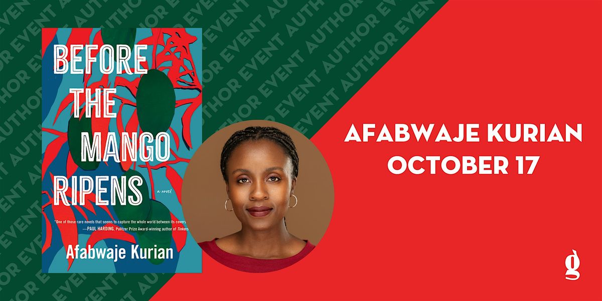 Book Event: Afabwaje Kurian with Dawnie Walton