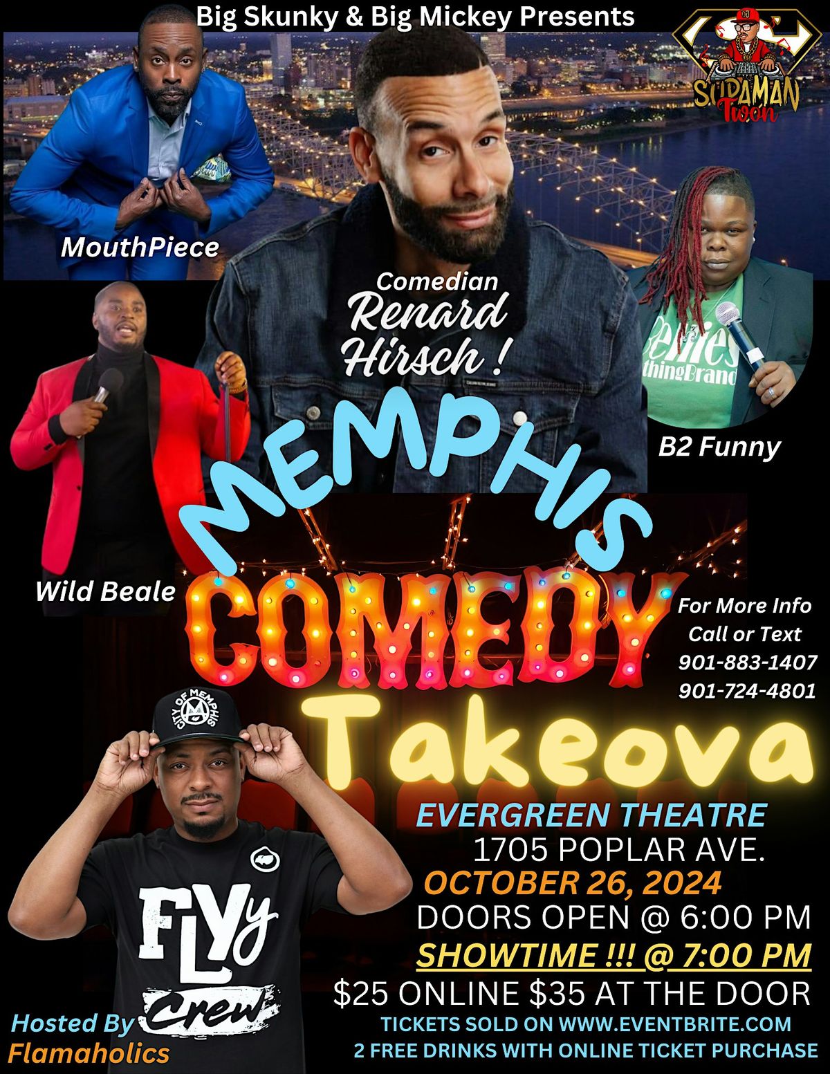 MEMPHIS COMEDY TAKEOVA