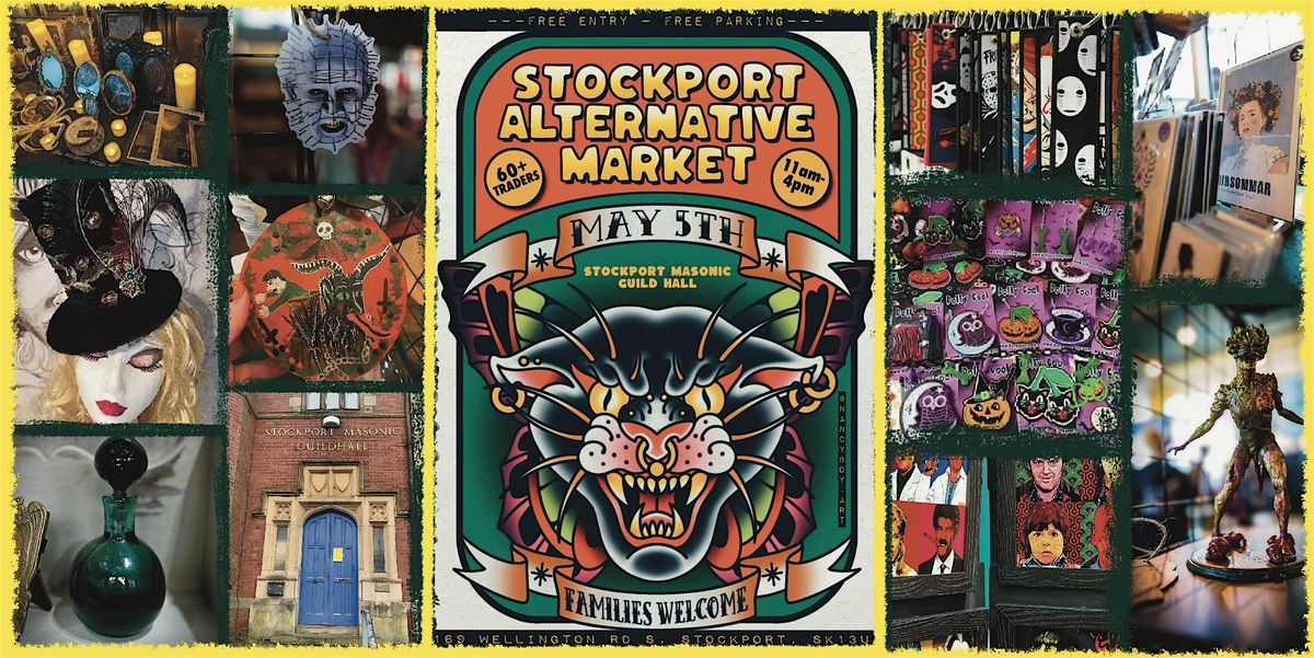 Stockport Alternative Market: May at the Masonic