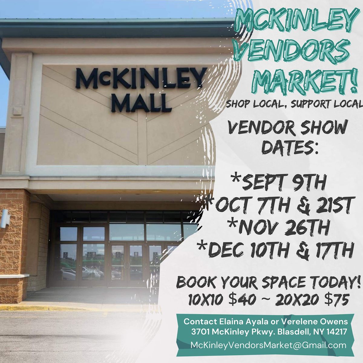 McKinley Vendor\u2019s Market!