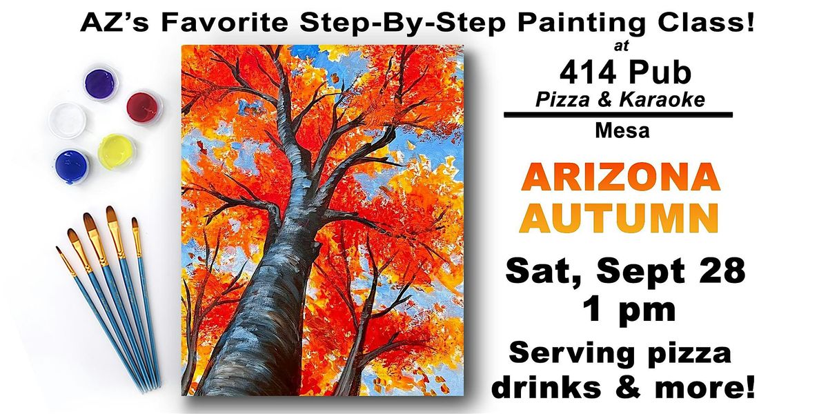 Arizona Autumn Paint & Sip Party!