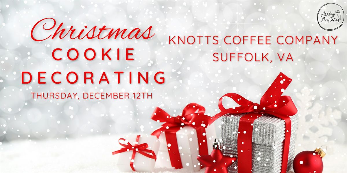 Christmas Cookie Decorating Class @ Knotts Coffee Company