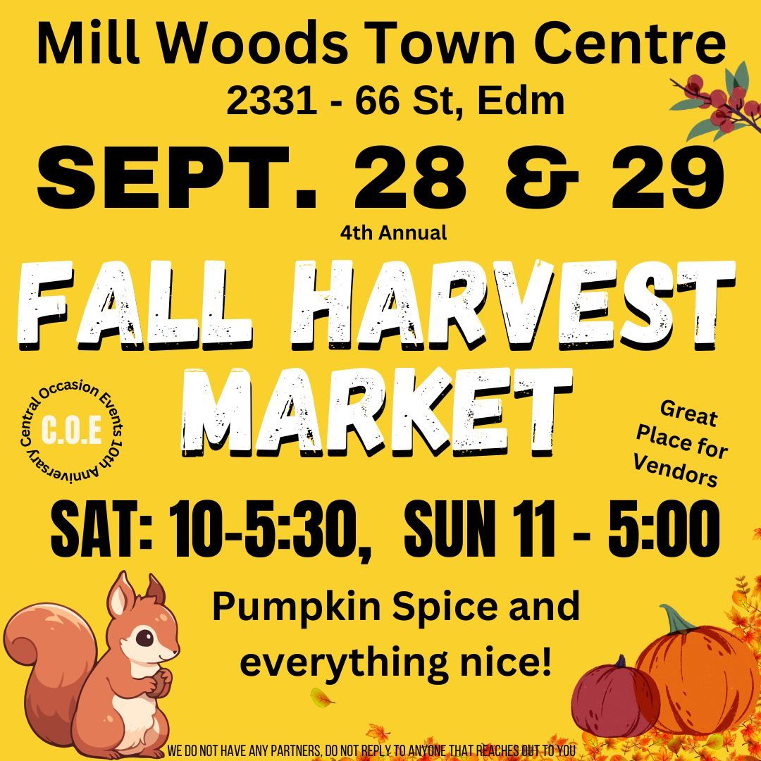 MILLWOODS FALL HARVEST MARKET