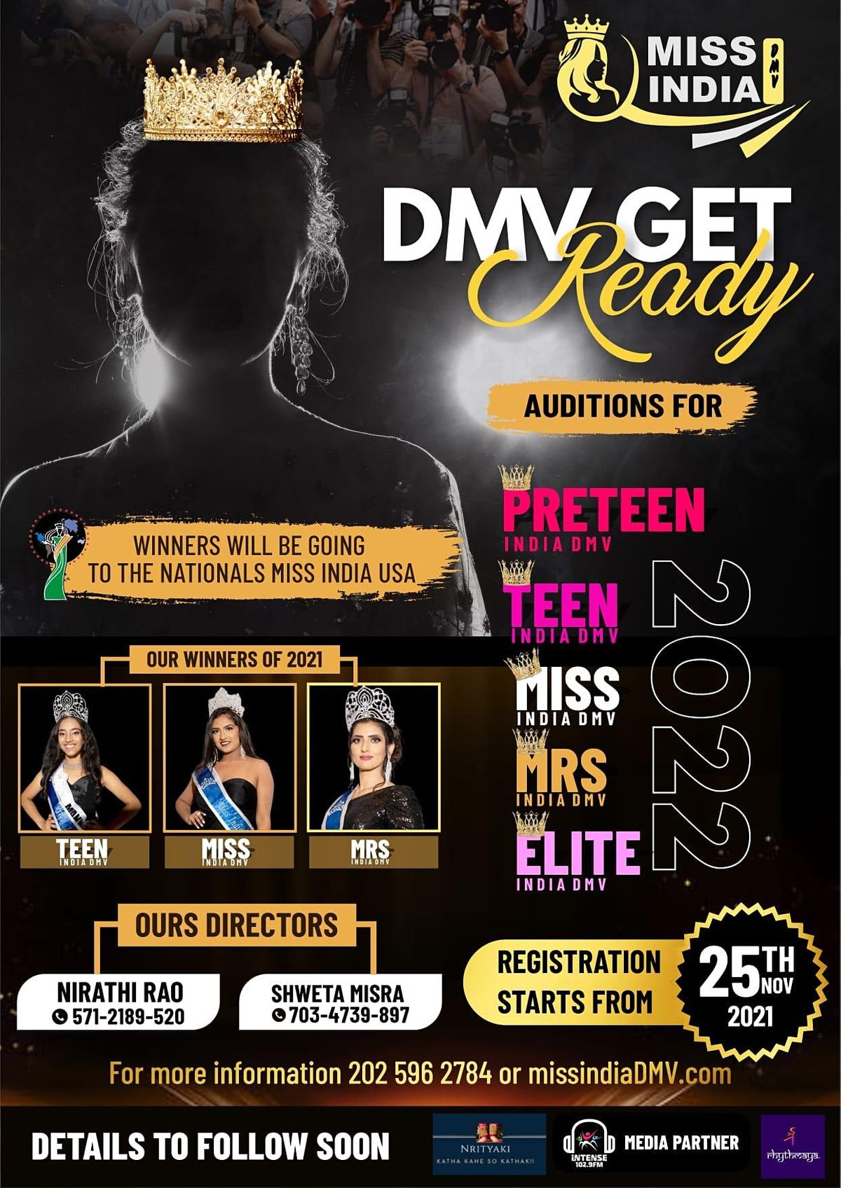 Miss India DMV 2022, Hyatt Regency Dulles, Herndon, 19 June 2022