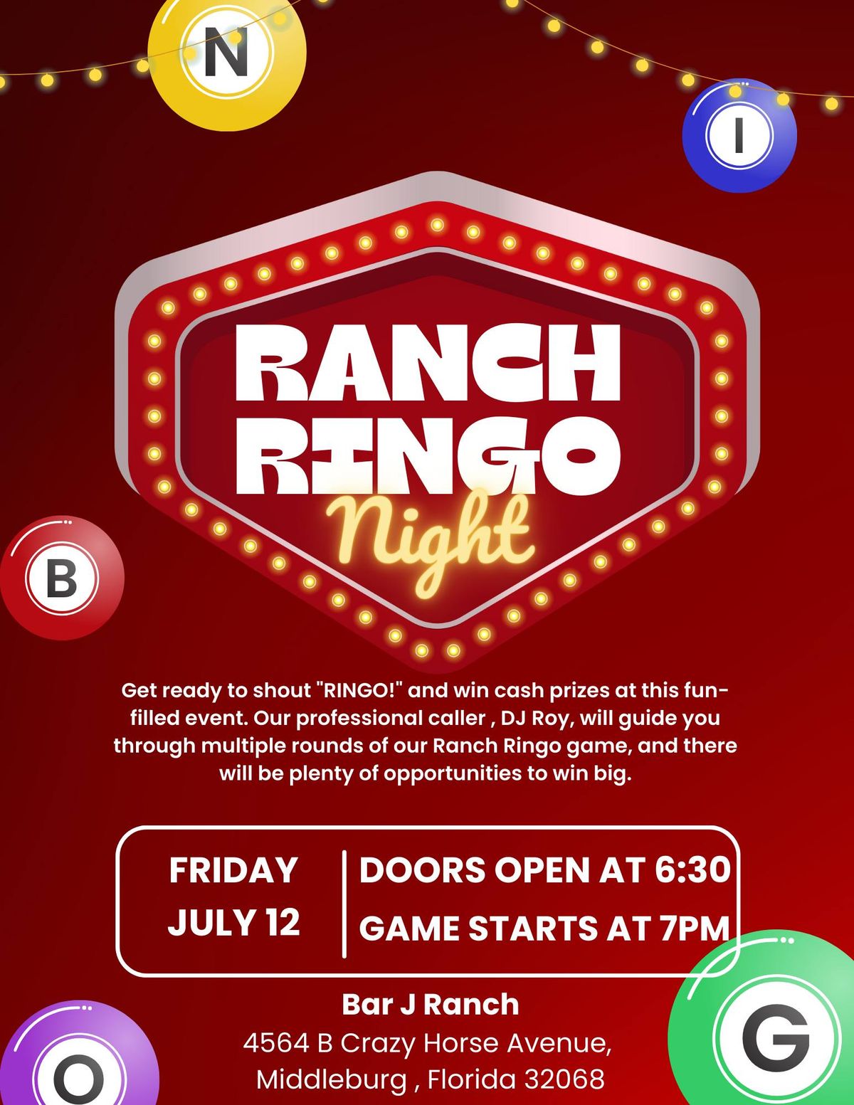 Ranch Ringo for July