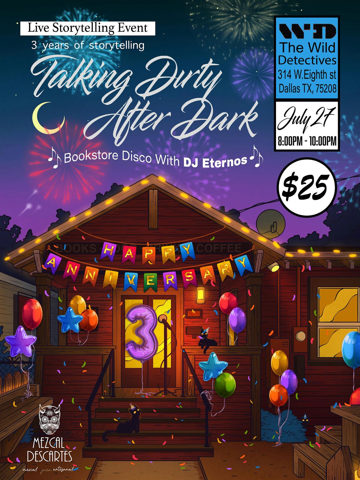 Talking Dirty After Dark: 3 Years Of Storytelling